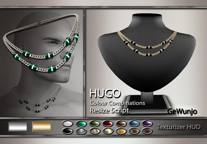 GeWunjo : HUGO male necklace