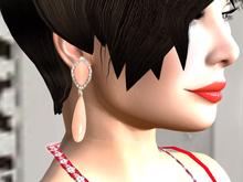 Adl Peau d'Ange Coral earring