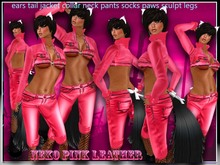 neko pink leather