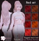 [^.^Ayashi^.^] Suzumi hair-Red set