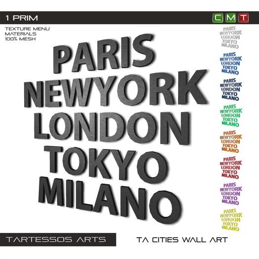 ::TA Cities Wall Decor - Copy