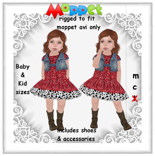 Moppet On the Farm Girl Set
