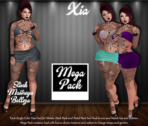 P2 - Xia Outfit Mega Pack
