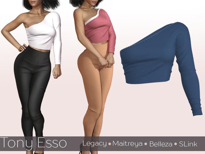 Tony Esso - Adele Top (Blue)