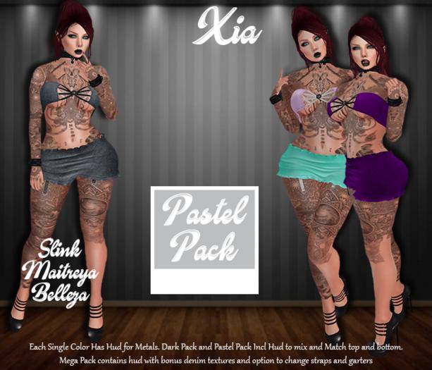 P2 - Xia Outfit Pastel Pack