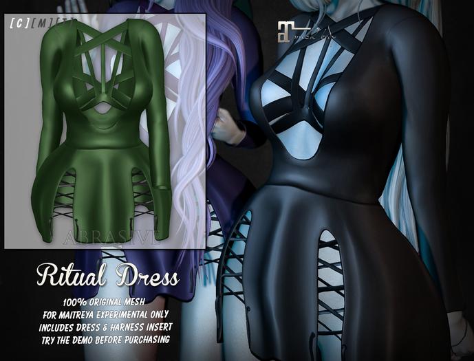 [ abrasive ] Ritual Dress - Green