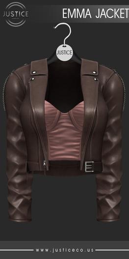 [JUSTICE] EMMA JACKET - LATTE