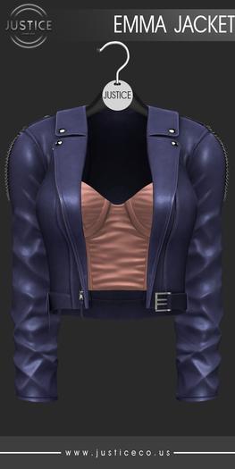 [JUSTICE] EMMA JACKET - INDIGO