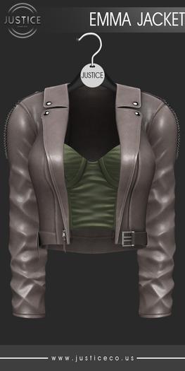 [JUSTICE] EMMA JACKET - CHESTNUT