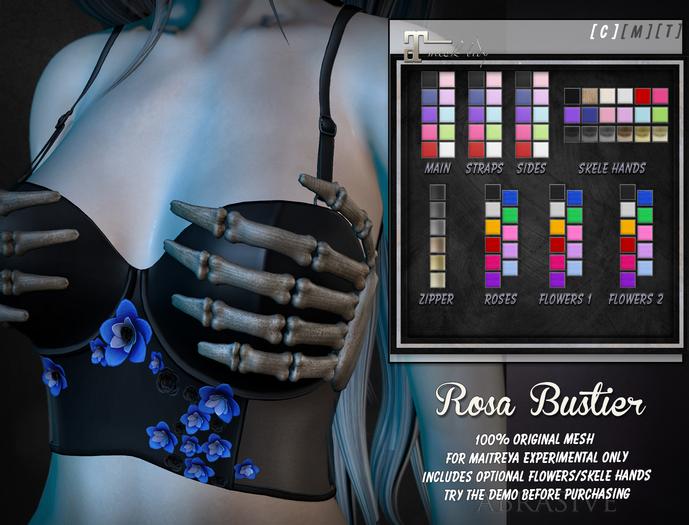 [ abrasive ] Rosa Bustier DEMO