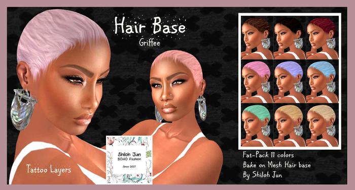 @ Hair Base Griffee Demo By Shiloh Jun