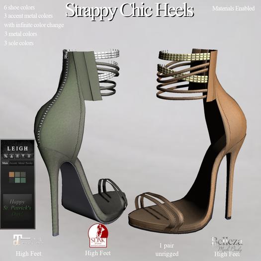 LEIGH - Strappy Chic Heels PROMO GIFT