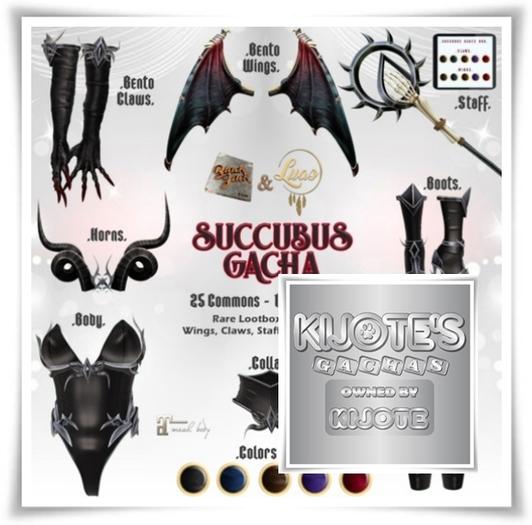 Luas x BJK Succubus Body Blue