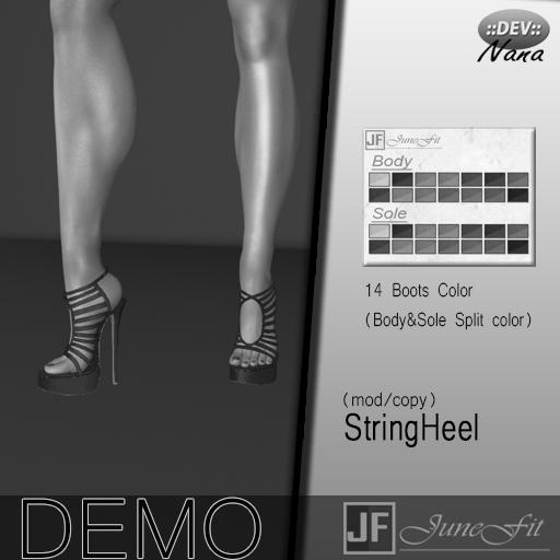 [JuneFit] FitnessNana_StringHeel[DEMO]