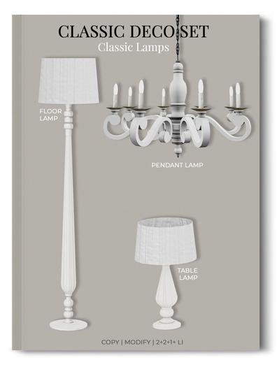 MINIMAL - Classic Lamp set