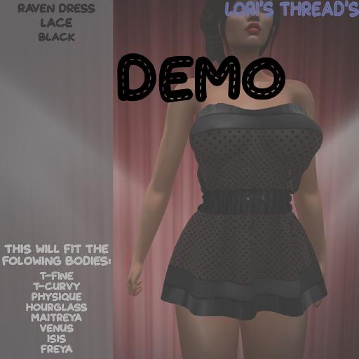 [L.T] Raven Dress - Demo