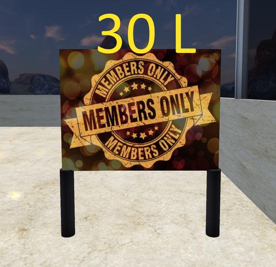 Only Members Sign