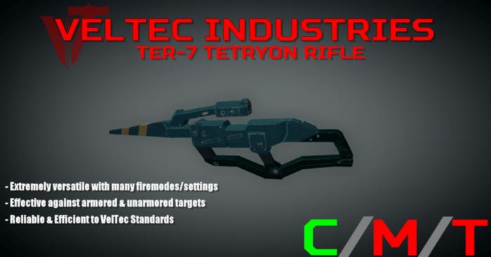 [VelTec] TER-7 Tetryon Rifle