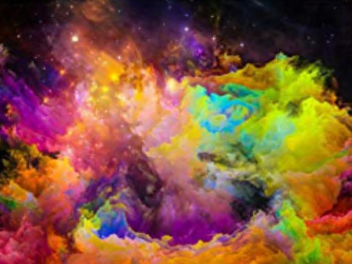 Cosmic Color Explosion Texture
