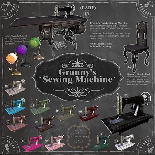 [08]{MB} Ringer Sewing Machine (Red)