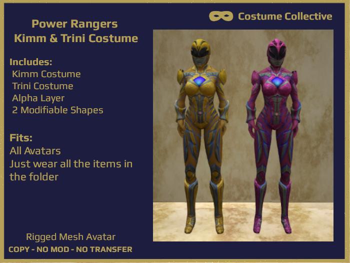Power Rangers Kimm & Trini by Costume Collective
