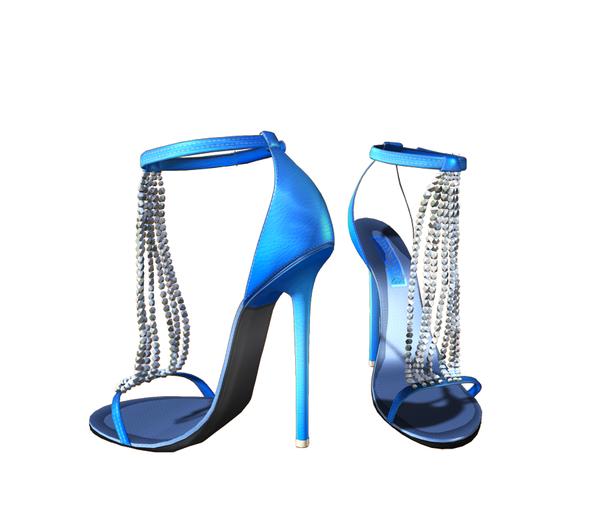 [Selene Creations] Dara Shoes  Blue
