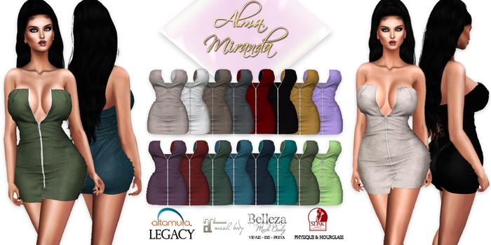 .: AlmaMiranda :. Zipper Dress