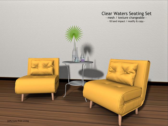 [LPL] Clear Waters Seating Set (boxed)