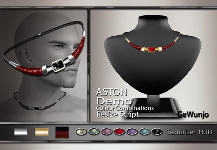 GeWunjo : ASTON male necklace DEMO