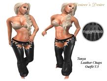 ::::Desiree's Desire:::: Tanya Leather Chaps Outfit V.3