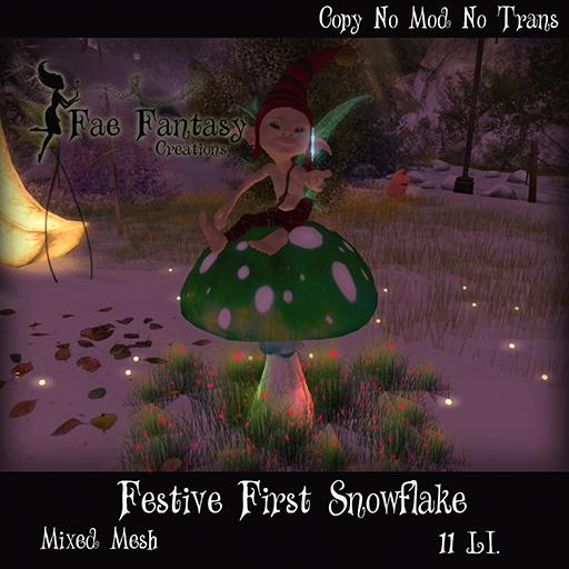 *(FFC)* Festive First Snowflake  BOXED A