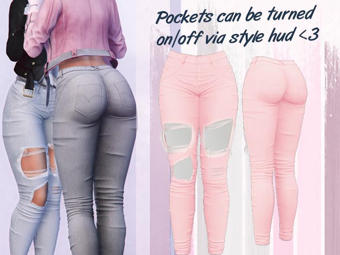 Lunar - Beck Pants - Baby Pink 