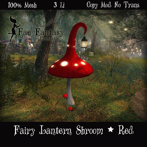*(FFC)* Fairy Lantern Shroom - Red    BOXED A