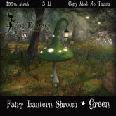*(FFC)* Fairy Lantern Shroom - Green    BOXED A