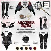 LUAS X BJK SUCCUBUS - FULL BROWN SET W/RARE LOOTBOX