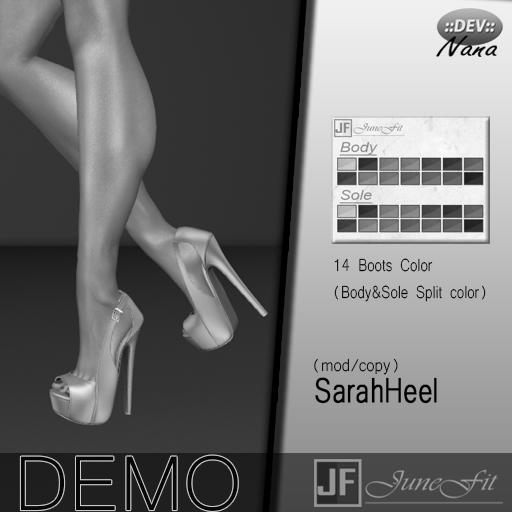 [JuneFit] FitnessNana_SarahHeel[DEMO]