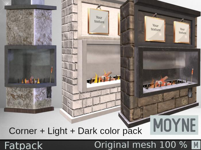 MoYne Fireplace   Fatpack