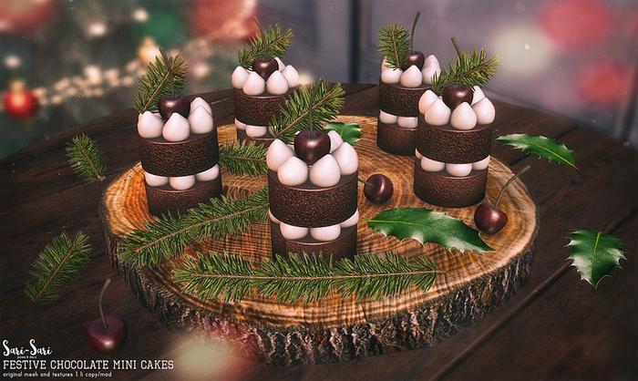 Sari-Sari - Festive Chocolate Mini Cakes