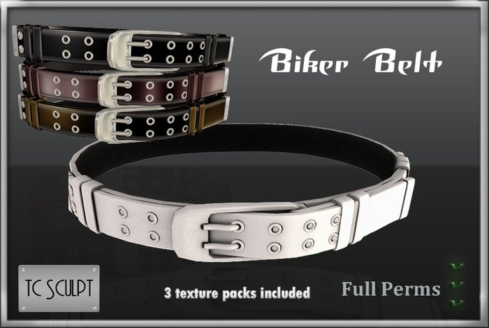 ***Promo***[T-C]FullPerm -Biker Belt