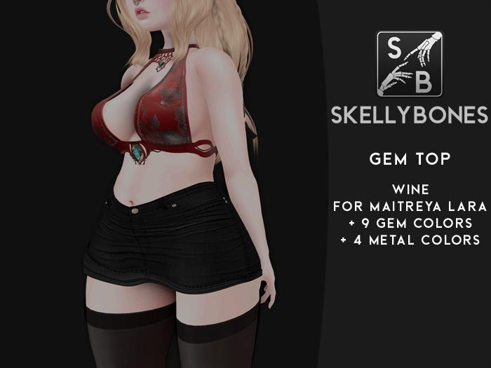 Skellybones -- Gem Top - Wine Box