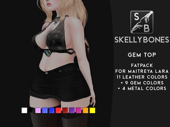Skellybones -- Gem Top - All Colors Box
