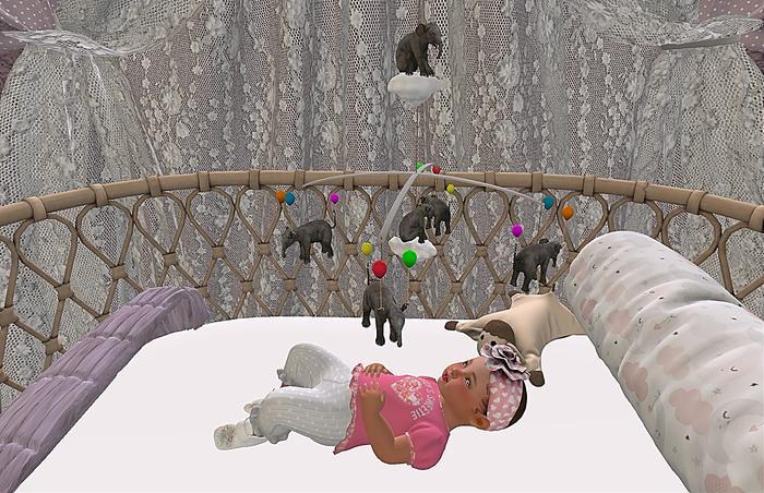 CJ Music Box Baby Lullaby - little Elephant