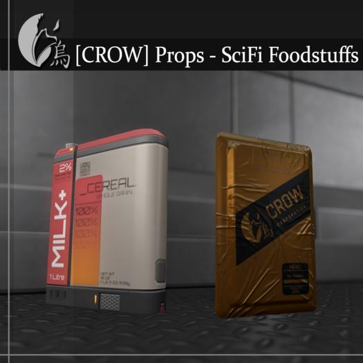 [CROW] Props - SciFi FoodStuffs