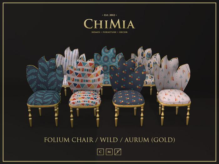 ChiMia:: Folium Chair - wild pack