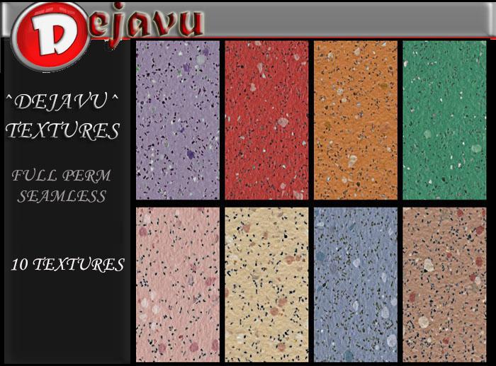 ^Dejavu^ Full Perm Pvc Floors Texture