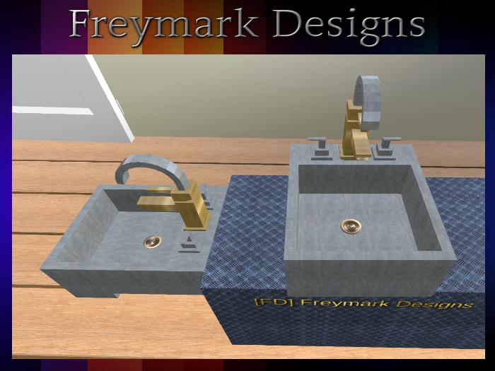 [FD] Dual Tap Sink [Steel] [Boxed]