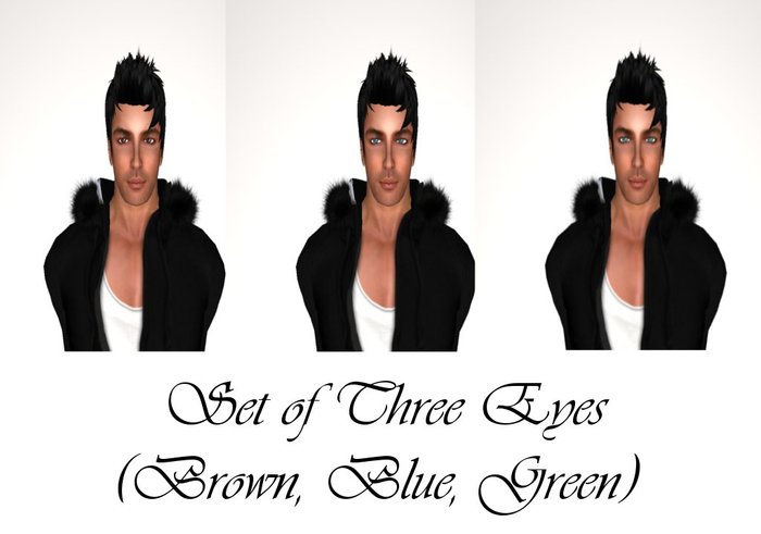 Set of Three Eyes
