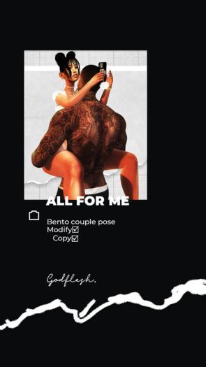 +GODFLESH+ ALLFORME COUPLE POSE (BENTO)