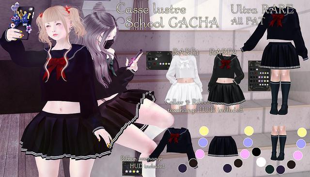 Casse lustre . school socks brown