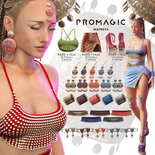 PROMAGIC Ria Bracelets-Brown-REZZ ME